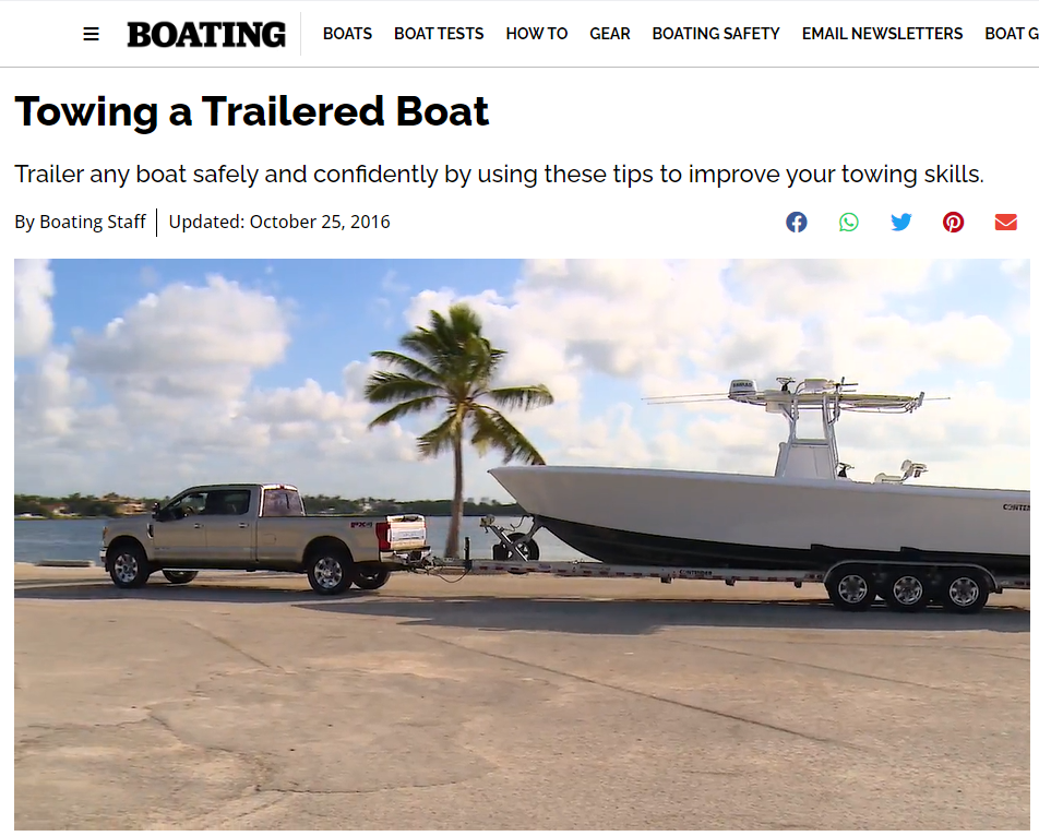 About Boat Towing