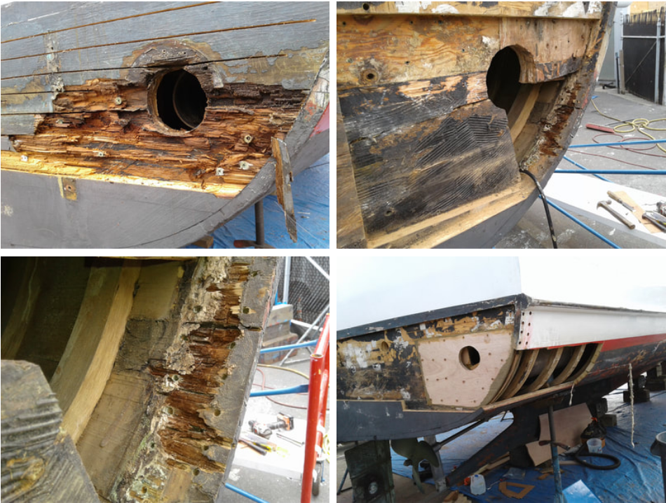 wood boat rot