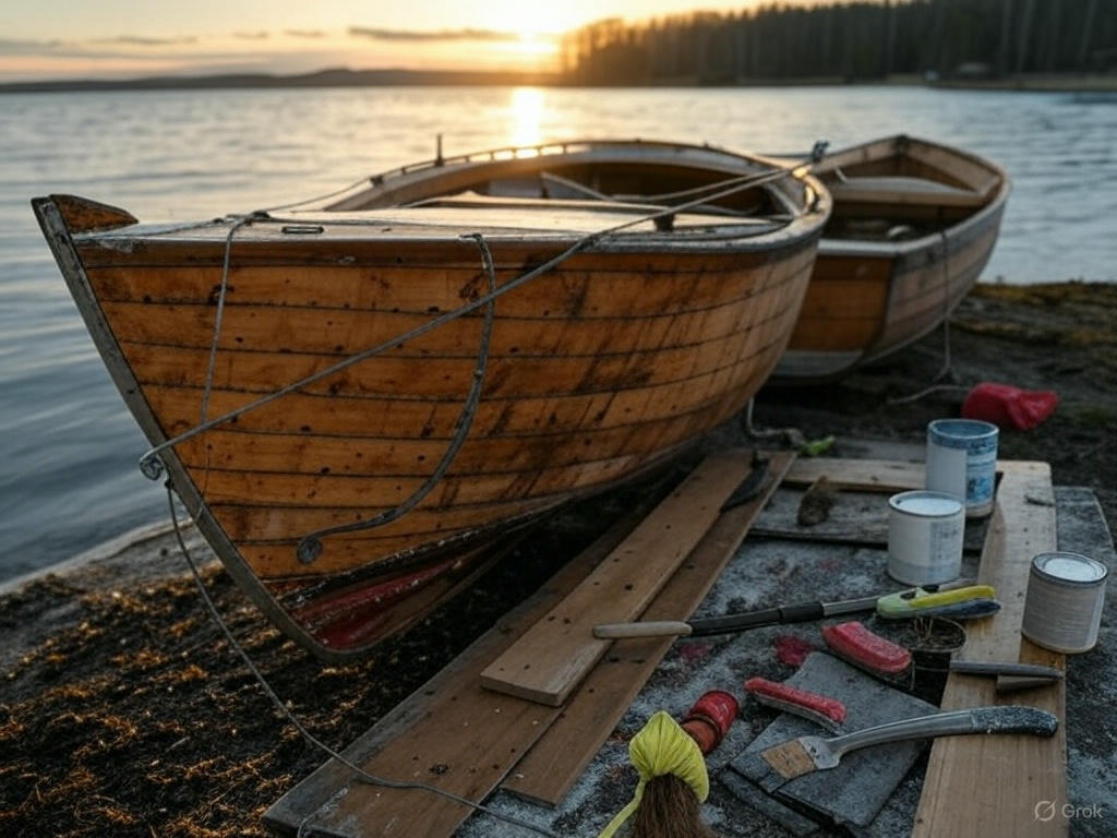 Wood Boat Rot