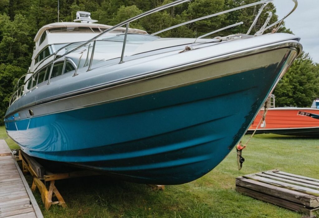 Aluminum Boat Dent Repair