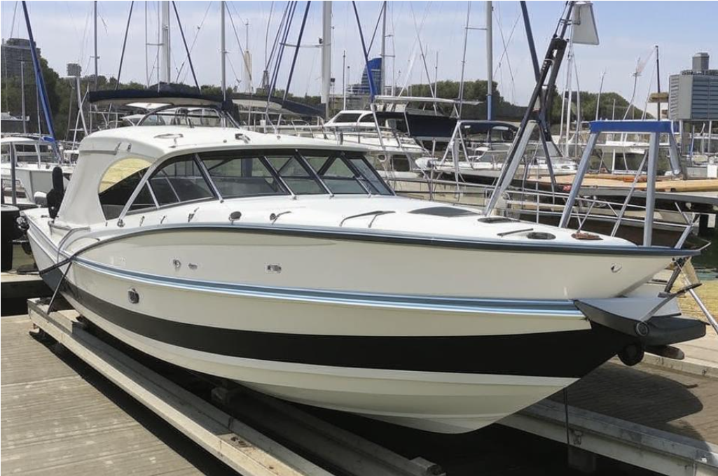 Fiberglass boat maintenance