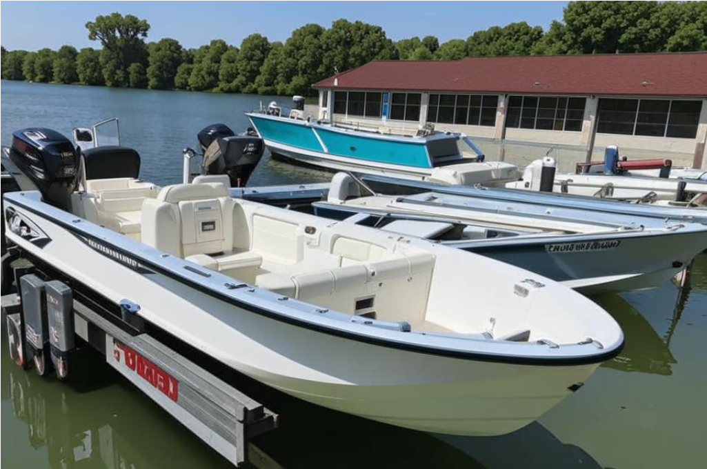 fiberglass boat storage