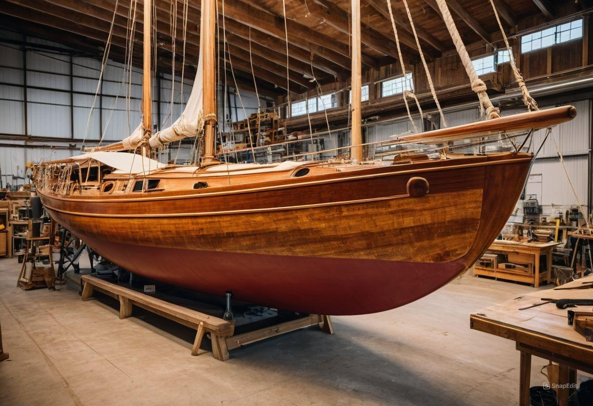 wood sailboat restoration