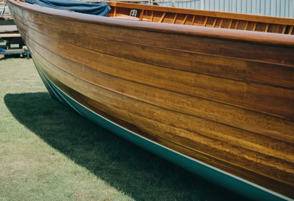 wood sailboat restoration