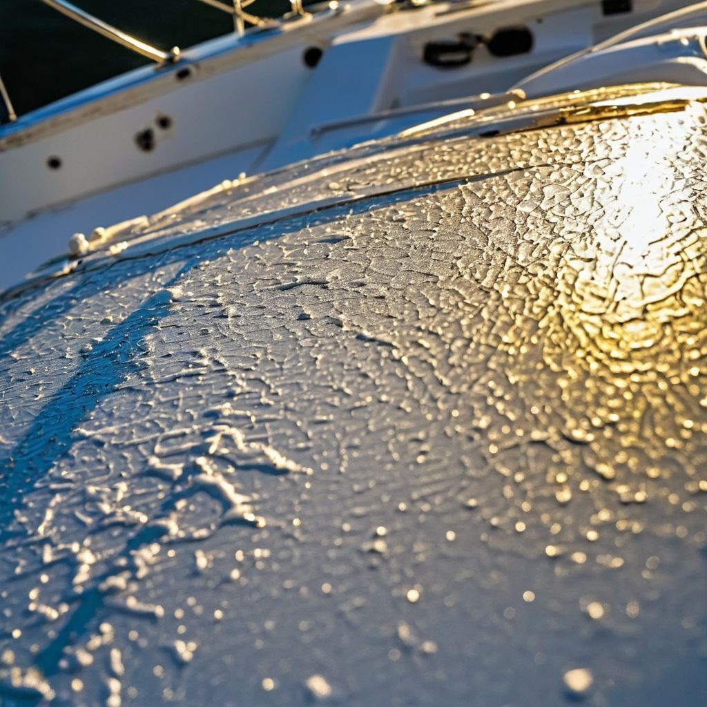 Cracked Gelcoat on Boat