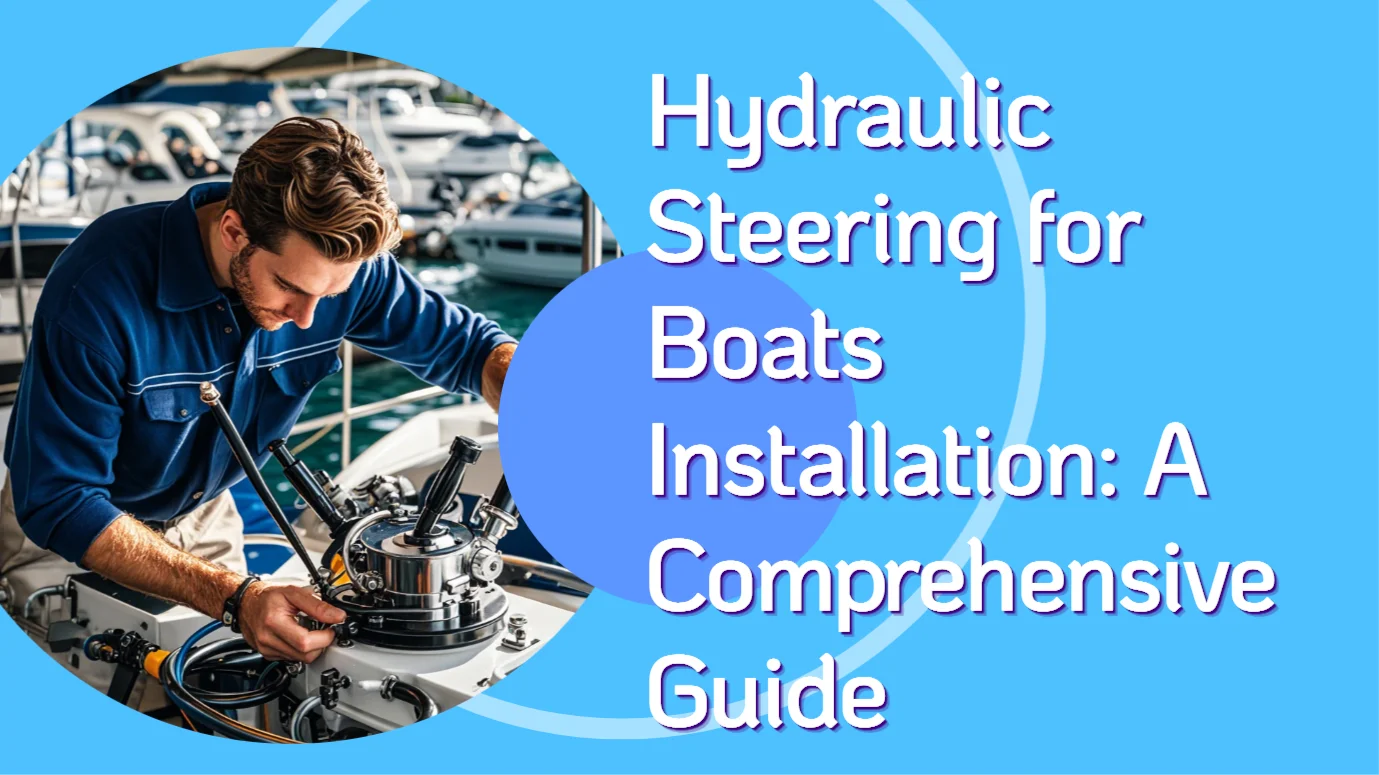 hydraulic steering for boats installation