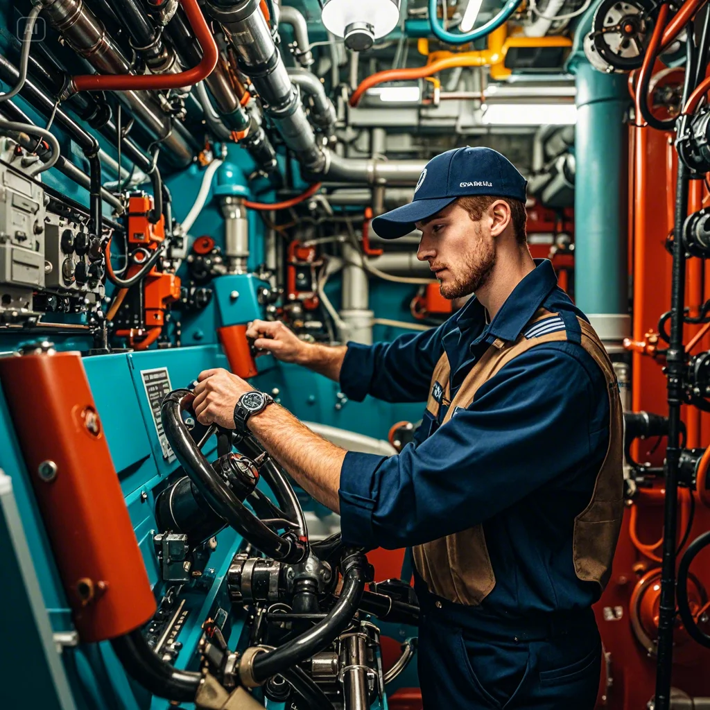 install hydraulic steering on a boat