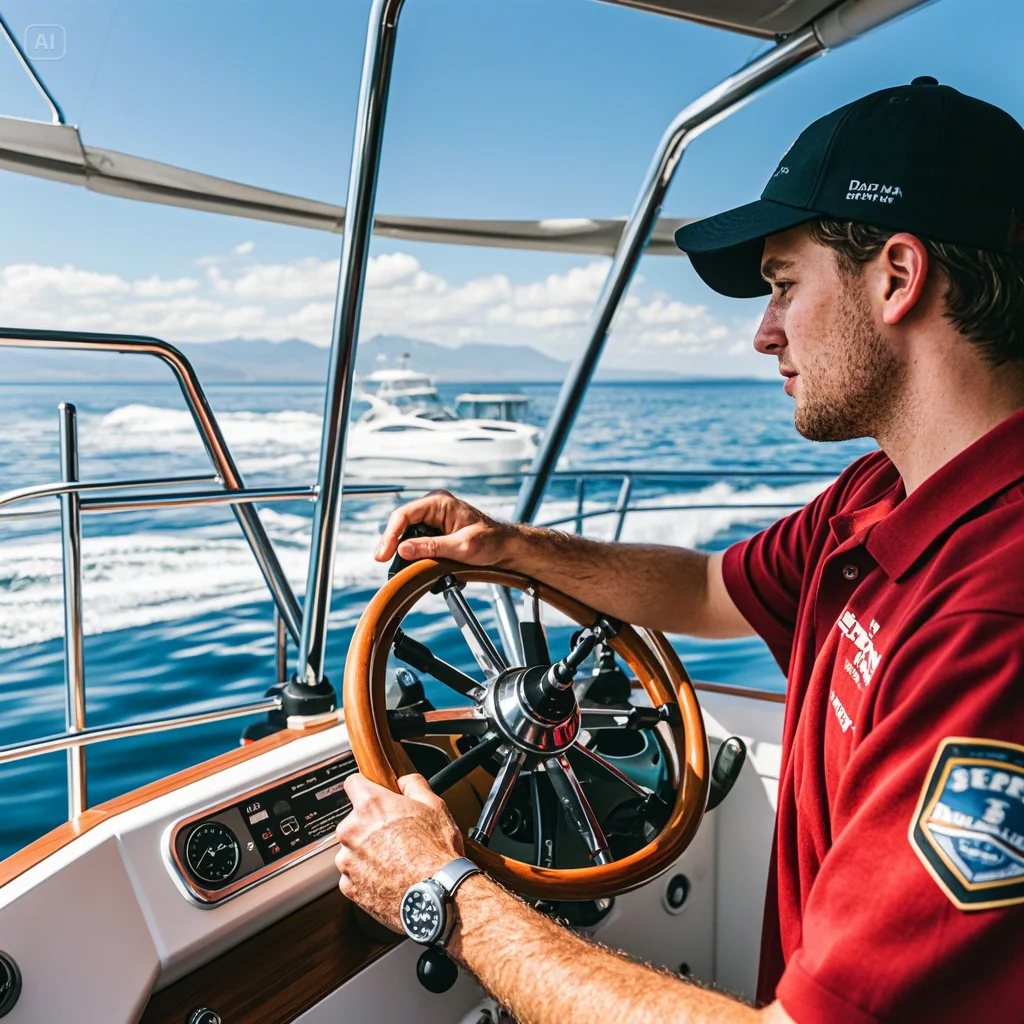 install hydraulic steering on a boat