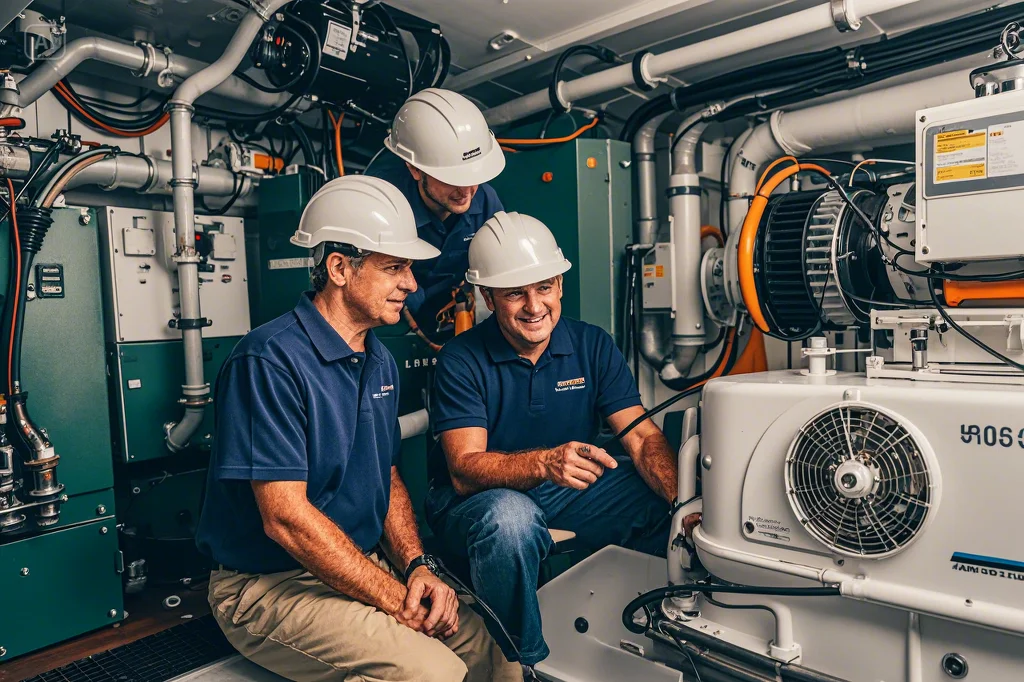 Installing a Generator on a Boat