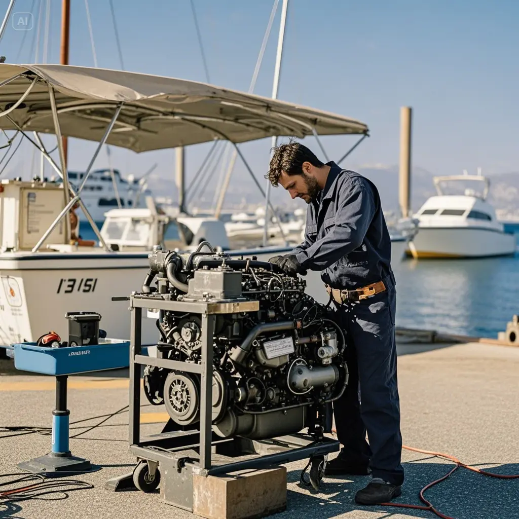 diesel boat mechanic