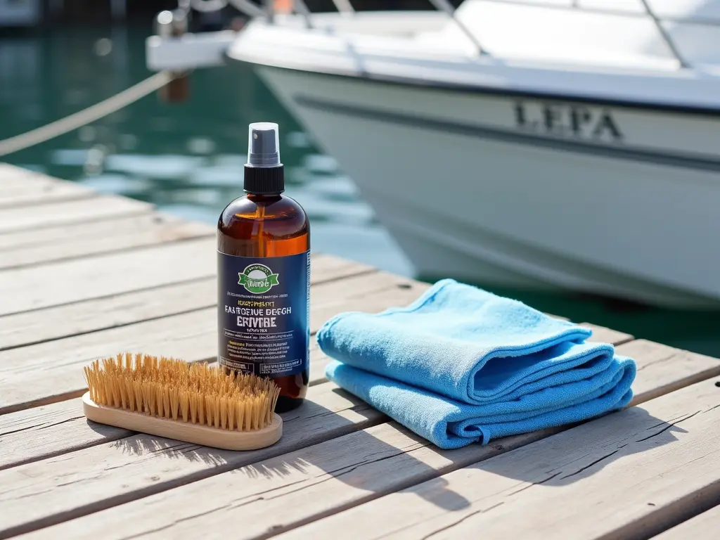 Removing Rust Stains from Boat