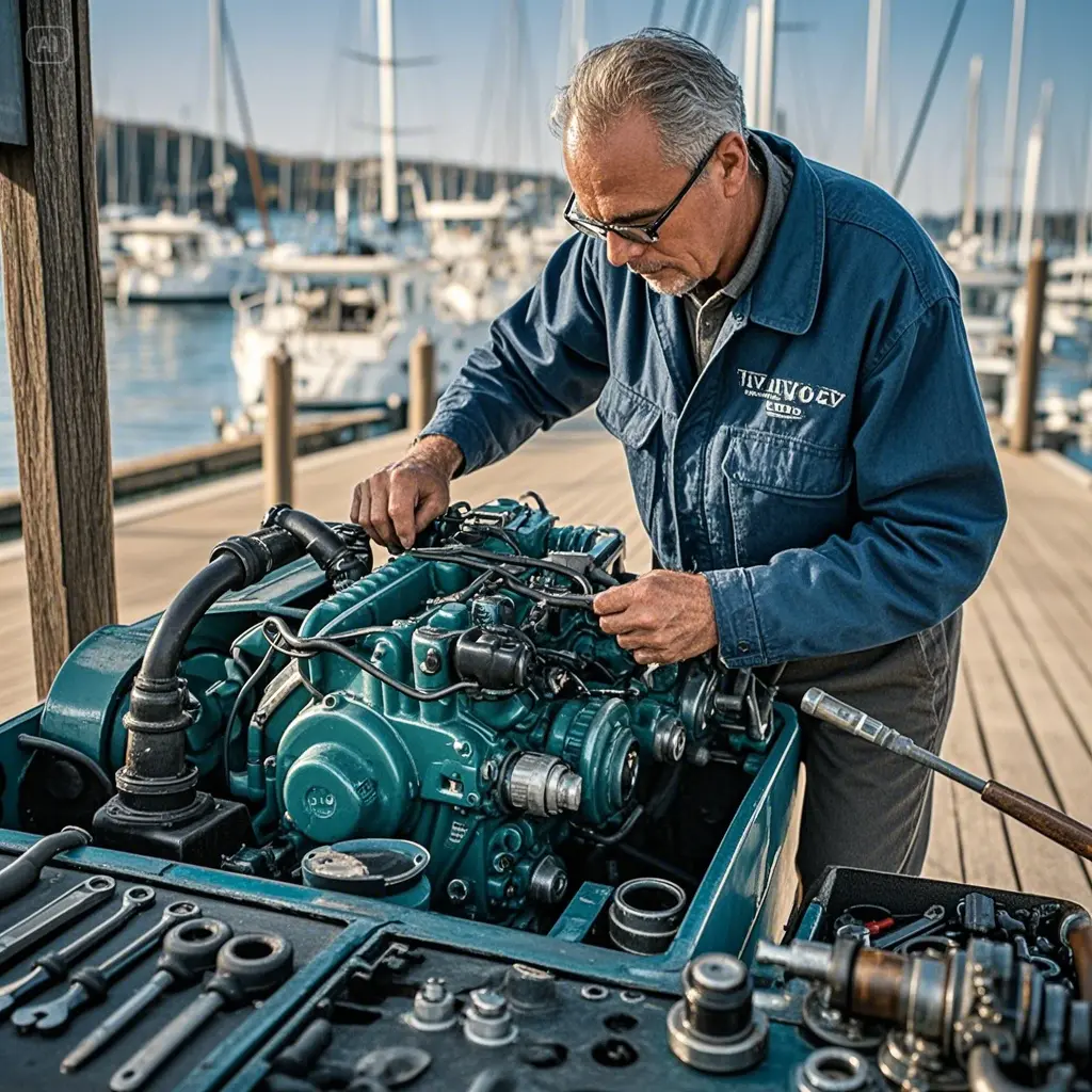 diesel boat mechanic