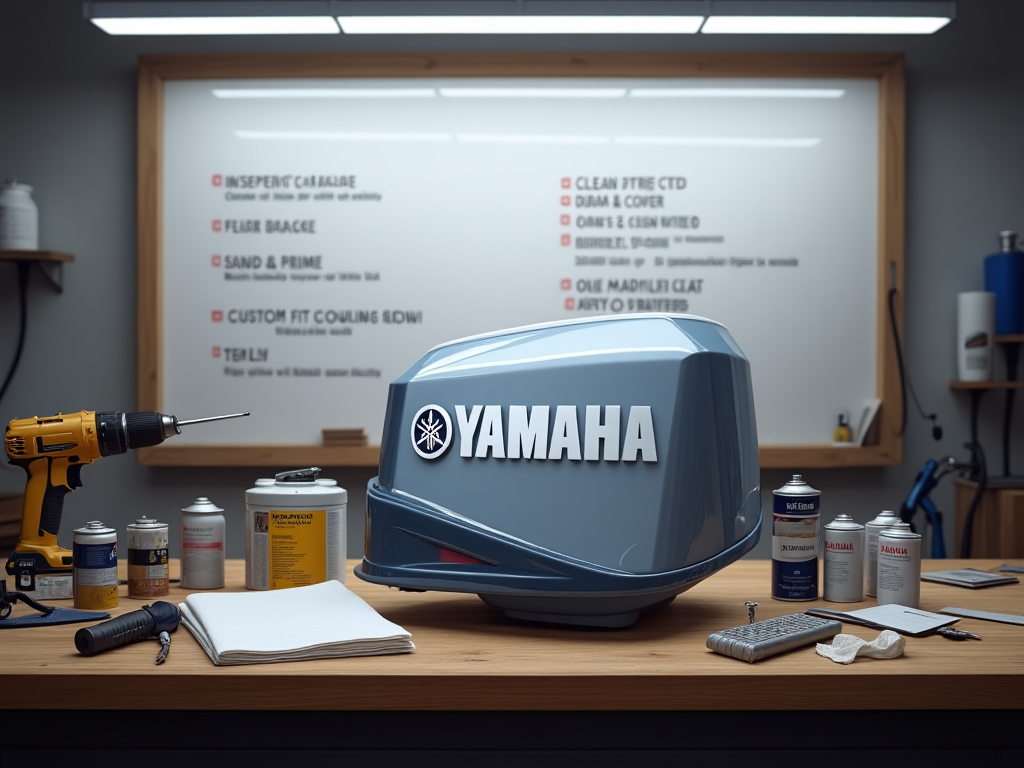 Yamaha Outboard Cowling Repair