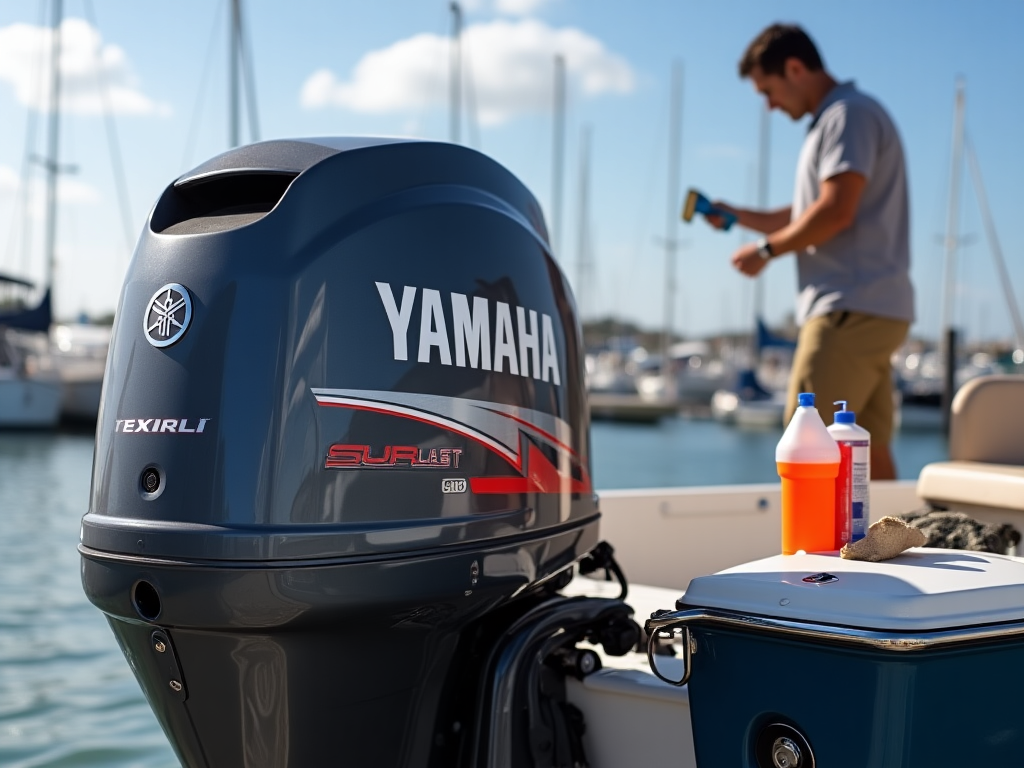 Yamaha Outboard Cowling Repair