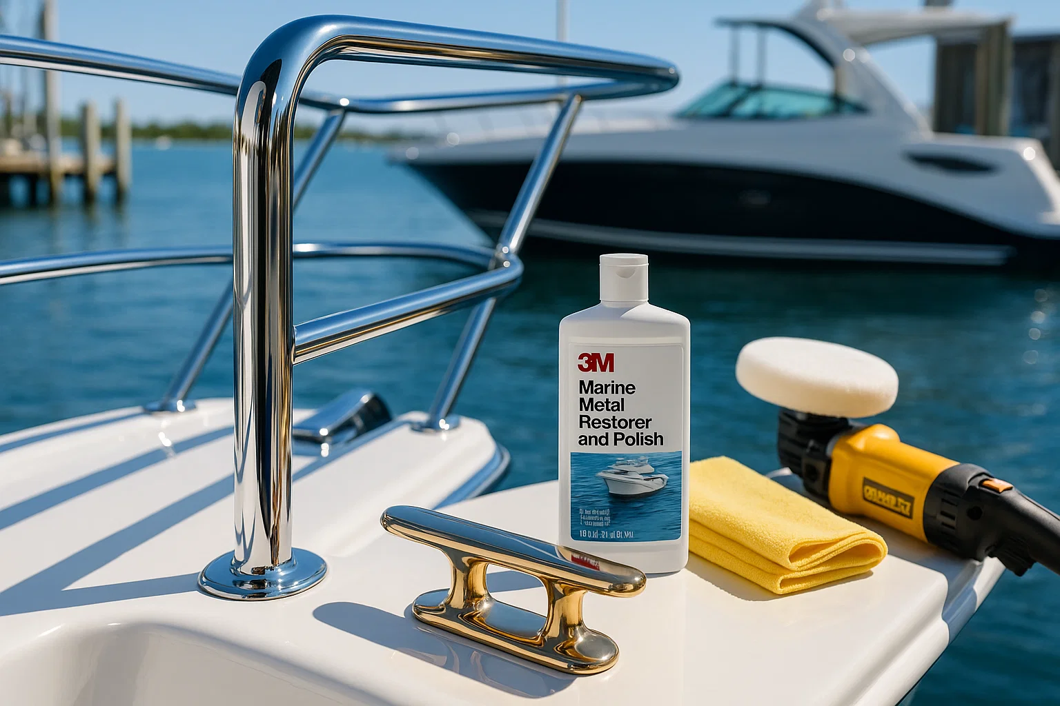 Effective 3M Marine Metal Polish to Restore Your Vessel