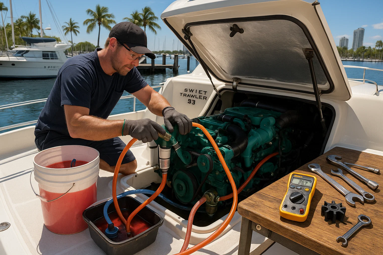 Effective Marine Diesel Engine Cooling System Flush Guide