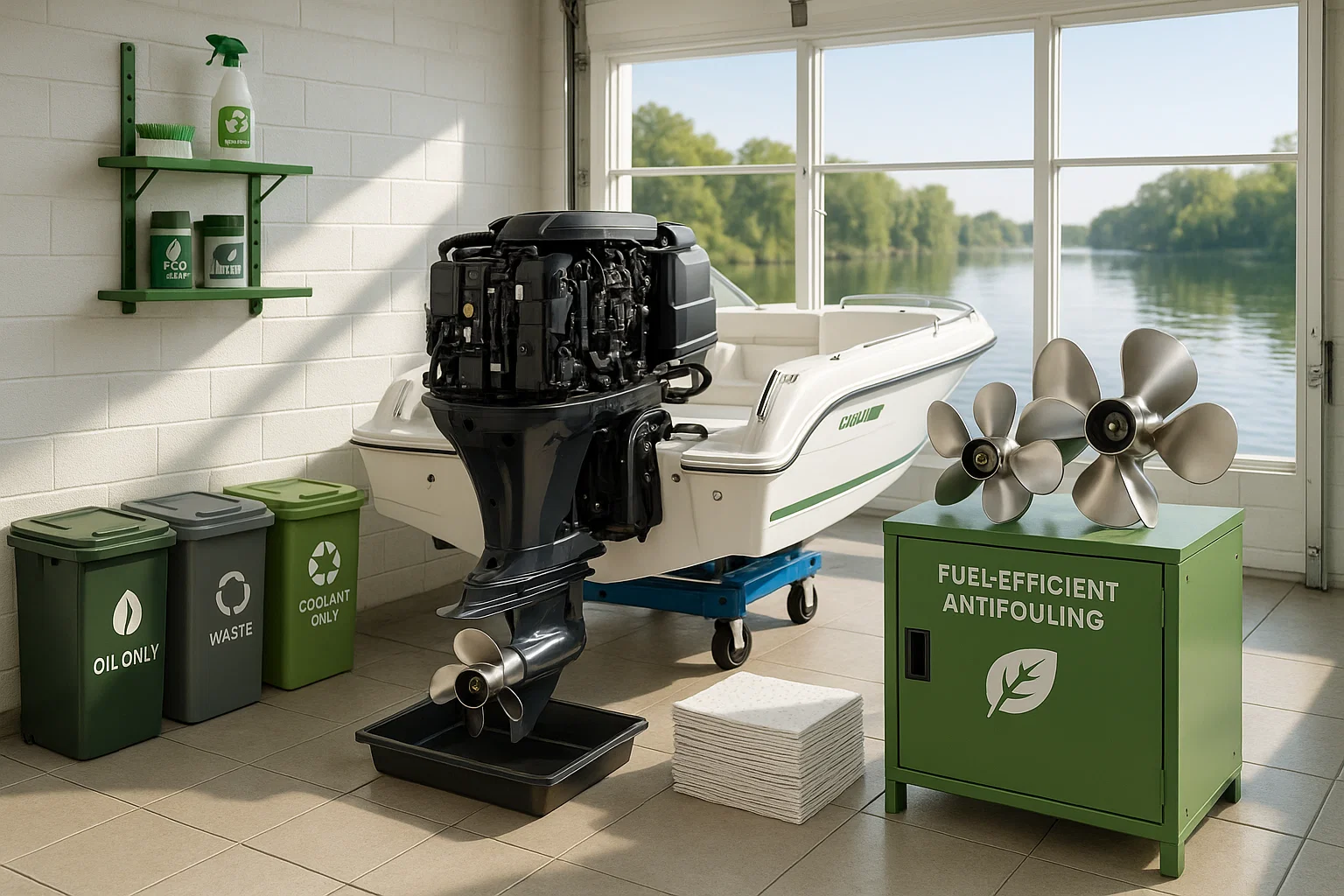 Environmental Best Practices for Marine Engine Repair