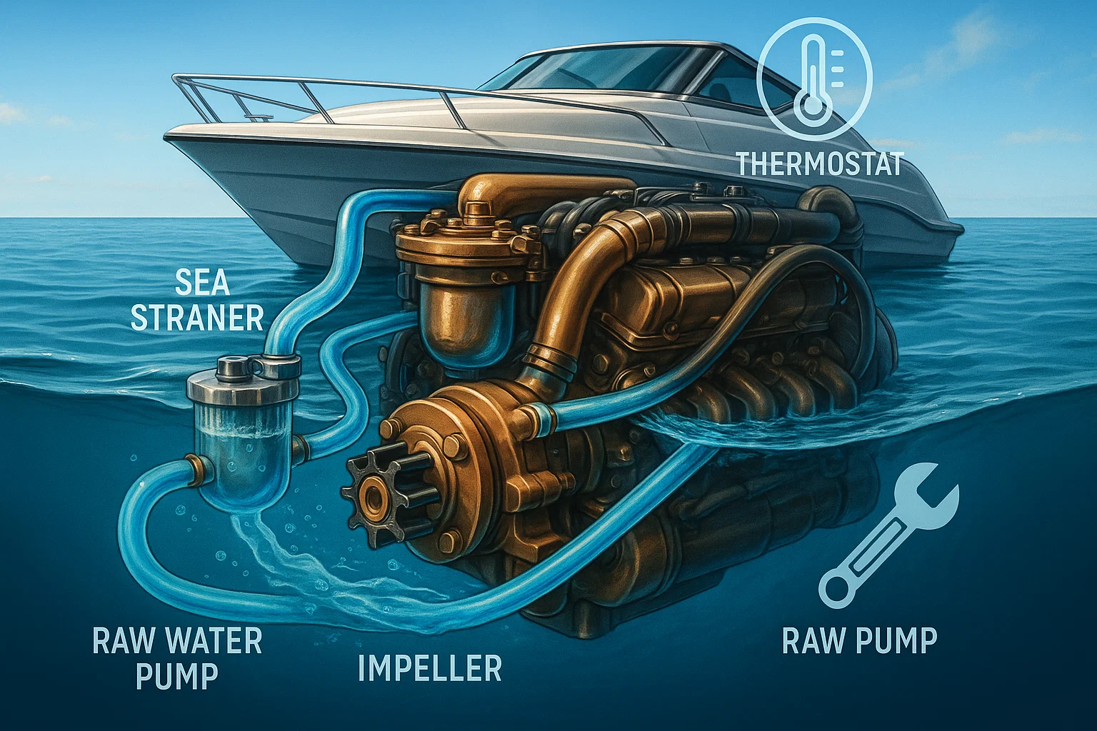 How to Fix Marine Engine Cooling System Issues Effectively