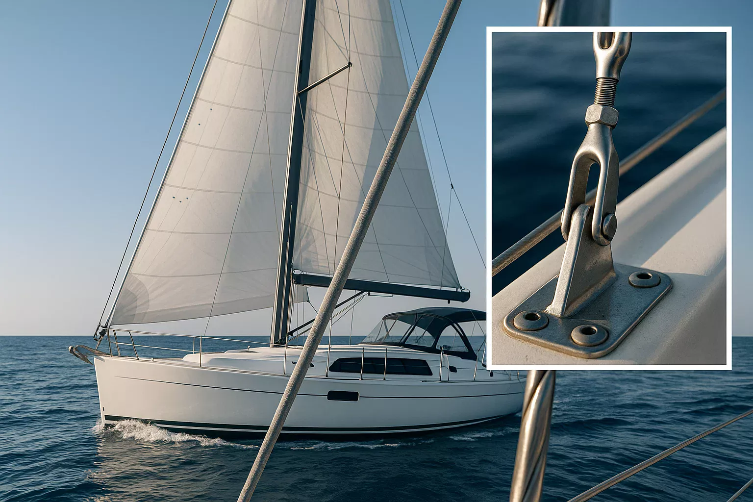 sailboat rigging replacement