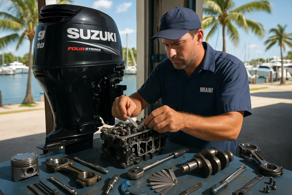 suzuki outboard clearance
