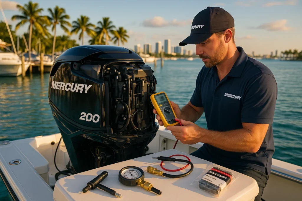 mercury boat motor repair