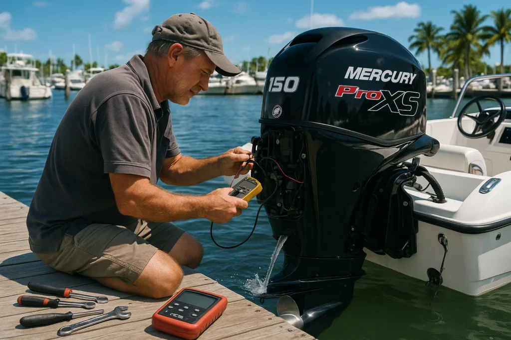 mercury boat engine repair