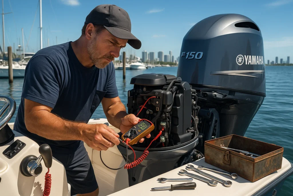 outboard motor starter repair