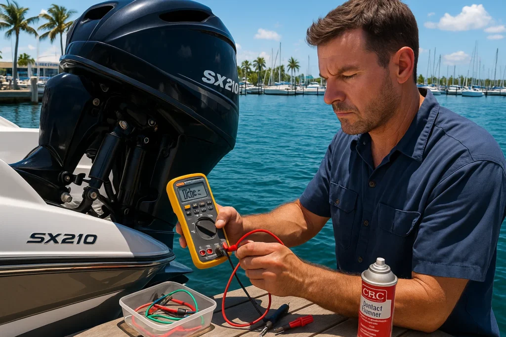 outboard trim motor repair