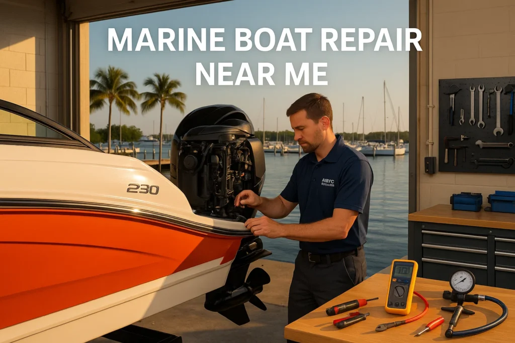 marine boat repair near me