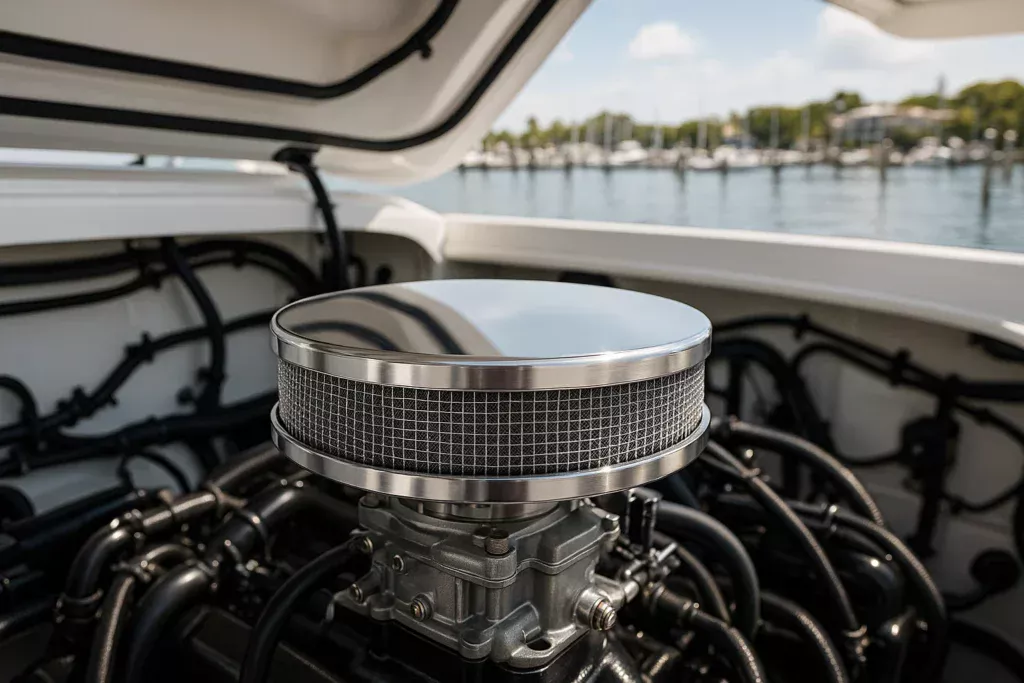 marine flame arrestor air filter