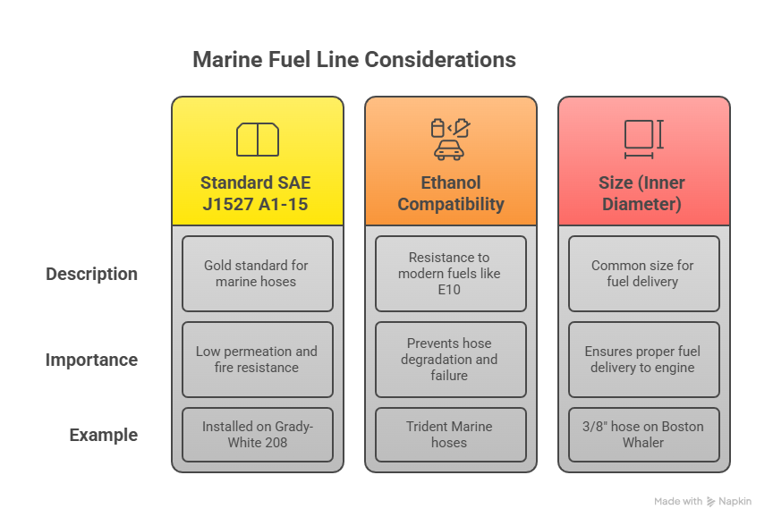 Marine Fuel Line Considerations Marine Fuel Line Considerations