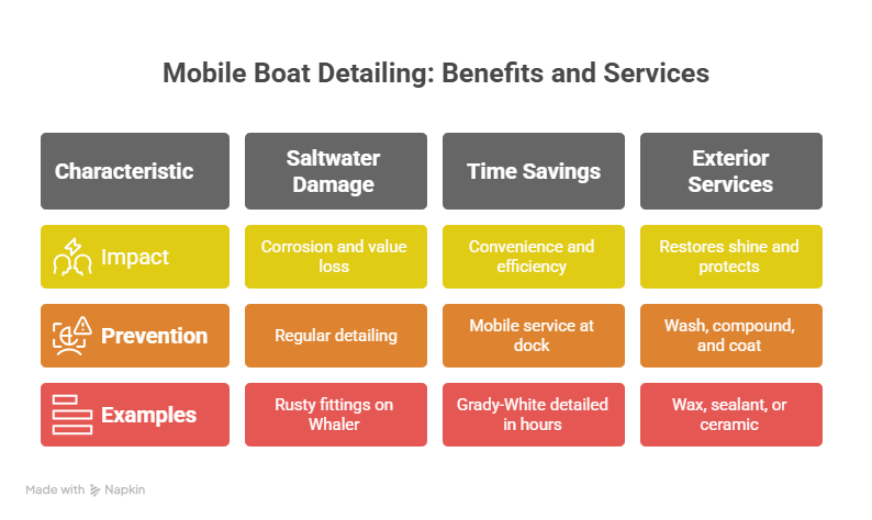 Mobile Boat Detailing: Benefits and Services Mobile Boat Detailing: Benefits and Services
