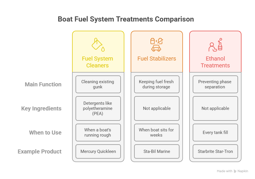 Boat Fuel System Treatments Comparison Boat Fuel System Treatments Comparison