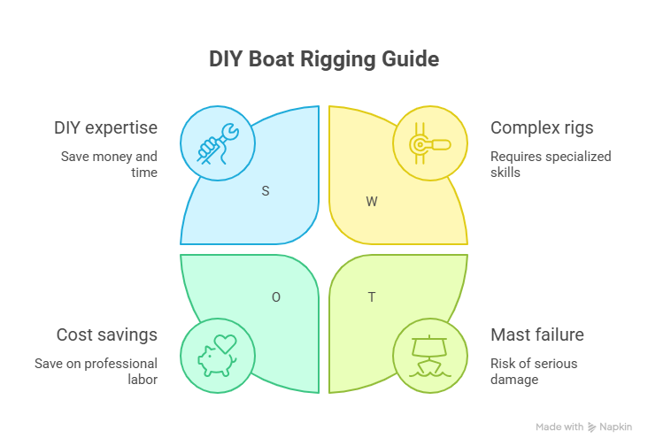 Can you replace your own standing rigging? Can you replace your own standing rigging?