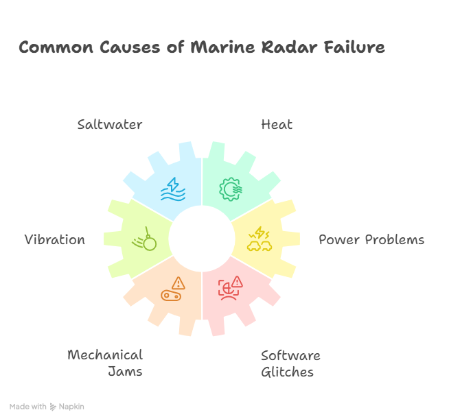 Common Causes of Marine Radar Failure Common Causes of Marine Radar Failure