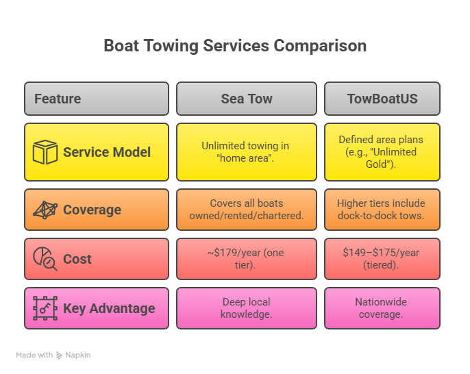 Boat Towing Services Comparison Boat Towing Services Comparison