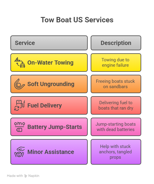 Tow Boat US Services Tow Boat US Services