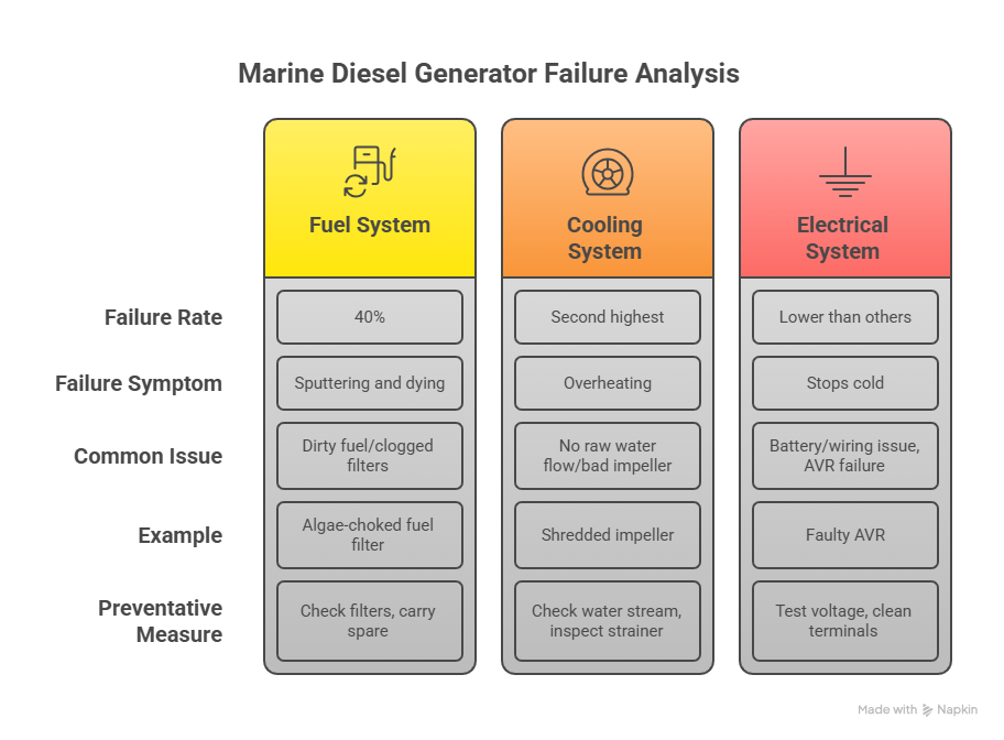 Marine Diesel Generator Failure Analysis