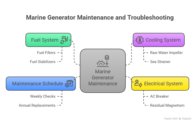 Marine Generator Maintenance and Troubleshooting Marine Generator Maintenance and Troubleshooting