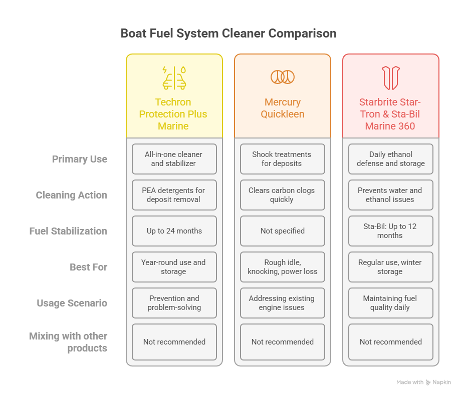Boat Fuel System Cleaner Comparison Boat Fuel System Cleaner Comparison