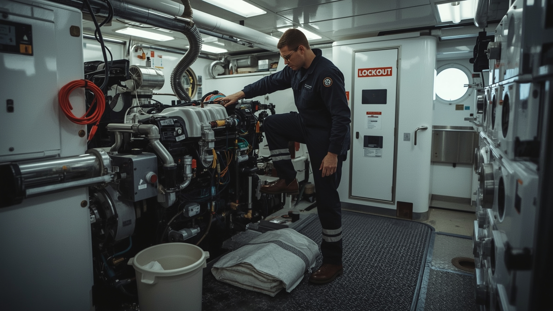 Essential Safety Precautions for Marine Engine Repair