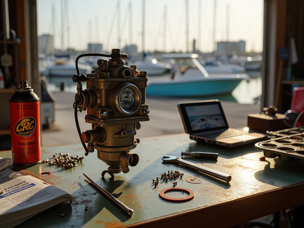 evinrude carburetor rebuild