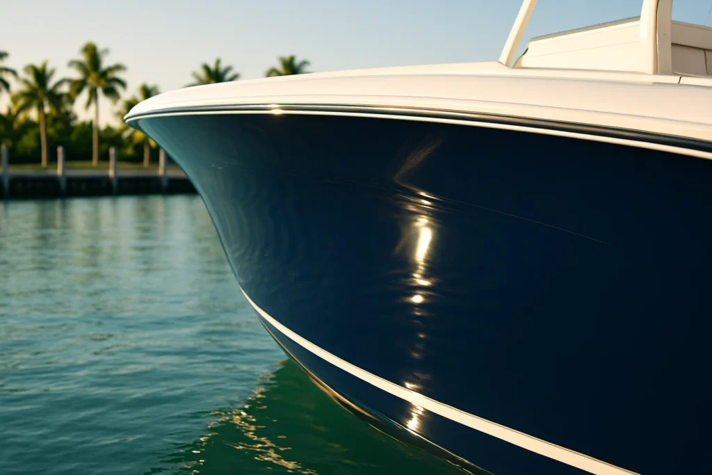 fiberglass boat painting near me