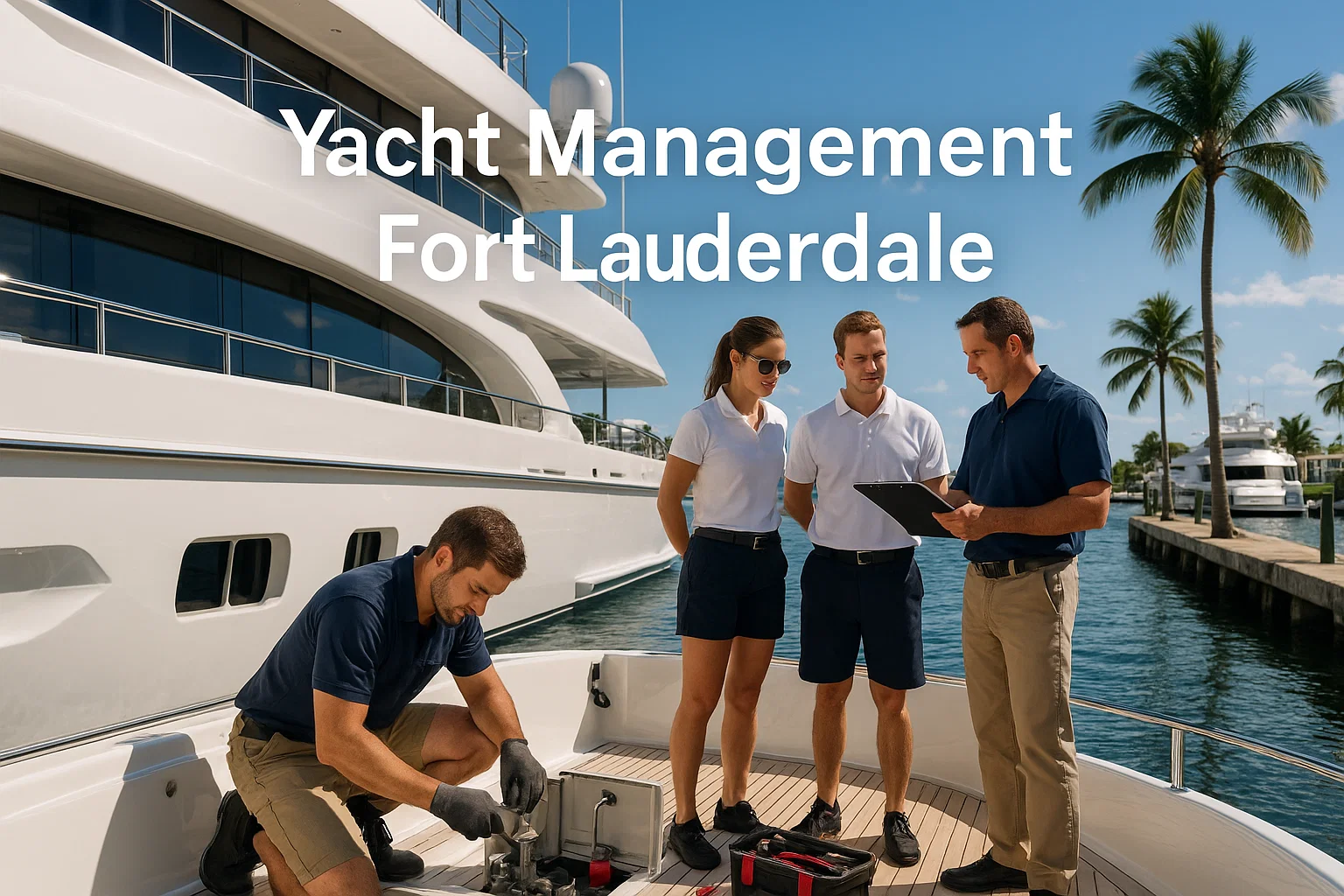 Expert Yacht Management Services in Fort Lauderdale