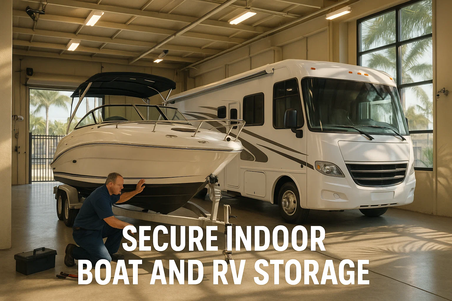 Secure Indoor Boat & RV Storage Solutions Near You