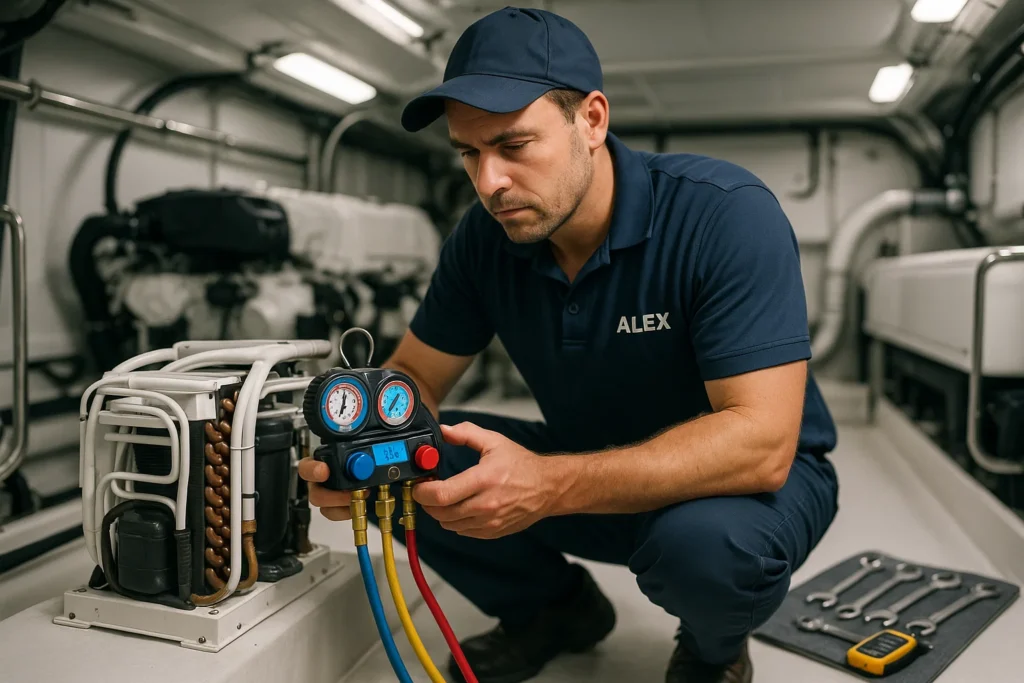 boat hvac system