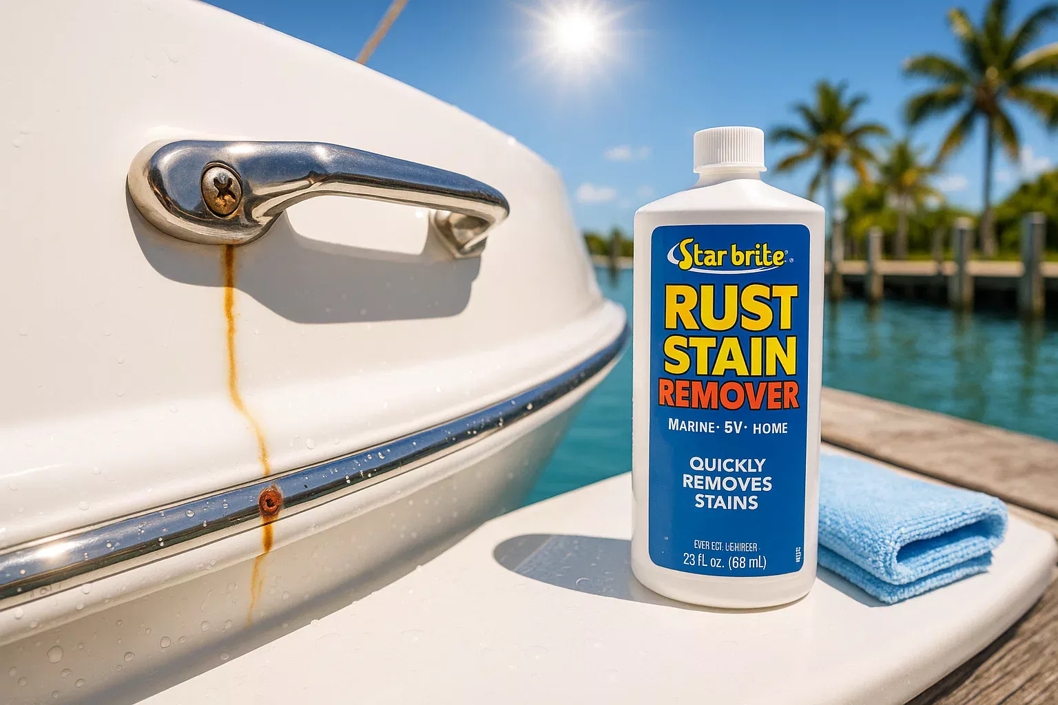 Effective Marine Rust Remover: Guide to Removing Rust from Gelcoat