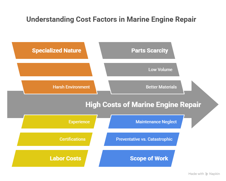 Understanding Cost Factors in Marine Engine Repair