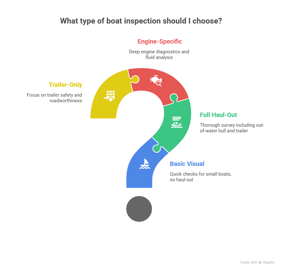 What type of boat inspection should I choose What type of boat inspection should I choose?