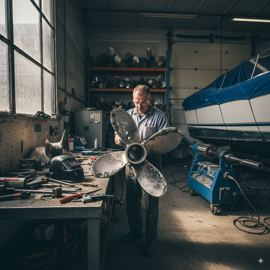 Boat Propeller Repair: Lessons from 15 Years Fixing Props in Florida